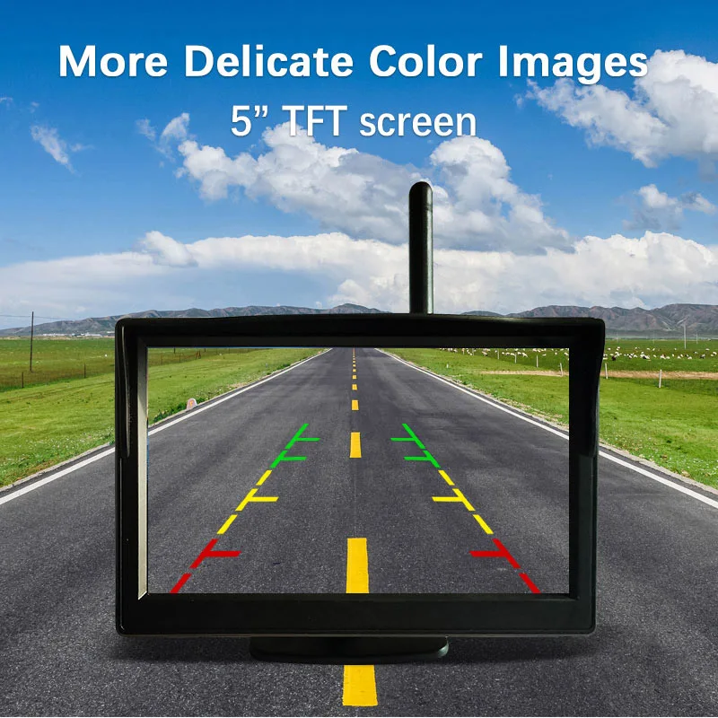 Двойной объектив зеркало заднего вида тахограф 5 дюймов ЖК-экран Макс. 150 мА 720P