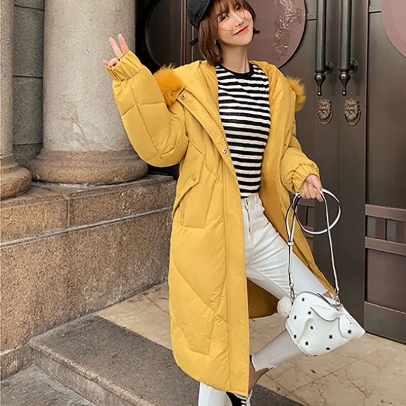 Хлопковая женская куртка 2019 Зимняя Новая повседневная Офисная Женская верхняя