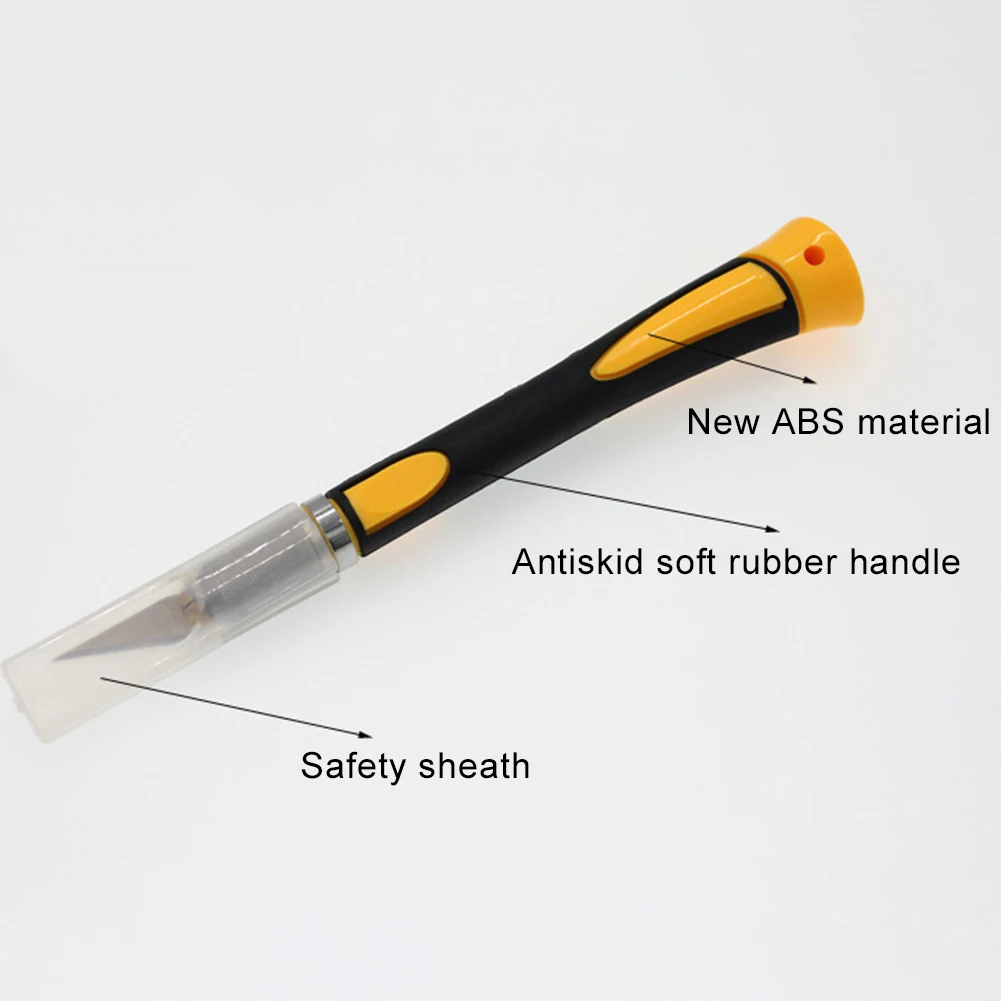 

13Pcs/Set Wood Carving Sculpture Engraving Chisel Knife Blade Woodworking Kit Accessories Plastic Metal Wood Carving Chisel