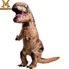 Надувной костюм динозавра тирекса Molezu на Хэллоуин, роскошный надувной костюм динозавра на Хэллоуин, реквизит для костюма