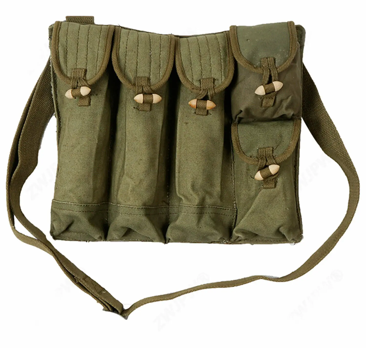 Tomwang201. Сумка для боеприпасов СССР парусиновая кавалерия китайской армии тип