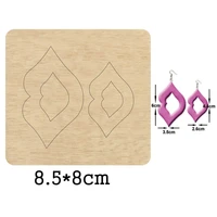 sexy lip big hoop earrings hollow large loop earring cutting mold wood dies blade rule cutter for diy leather cloth paper crafts