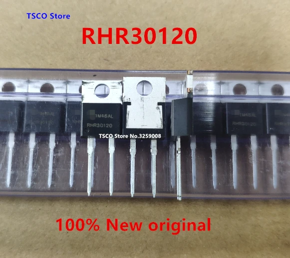 2020 + RHR30120 RHRP30120 30A/1200V Ультра быстрый диод восстановления новый оригинальный 10/100/500/800/шт.