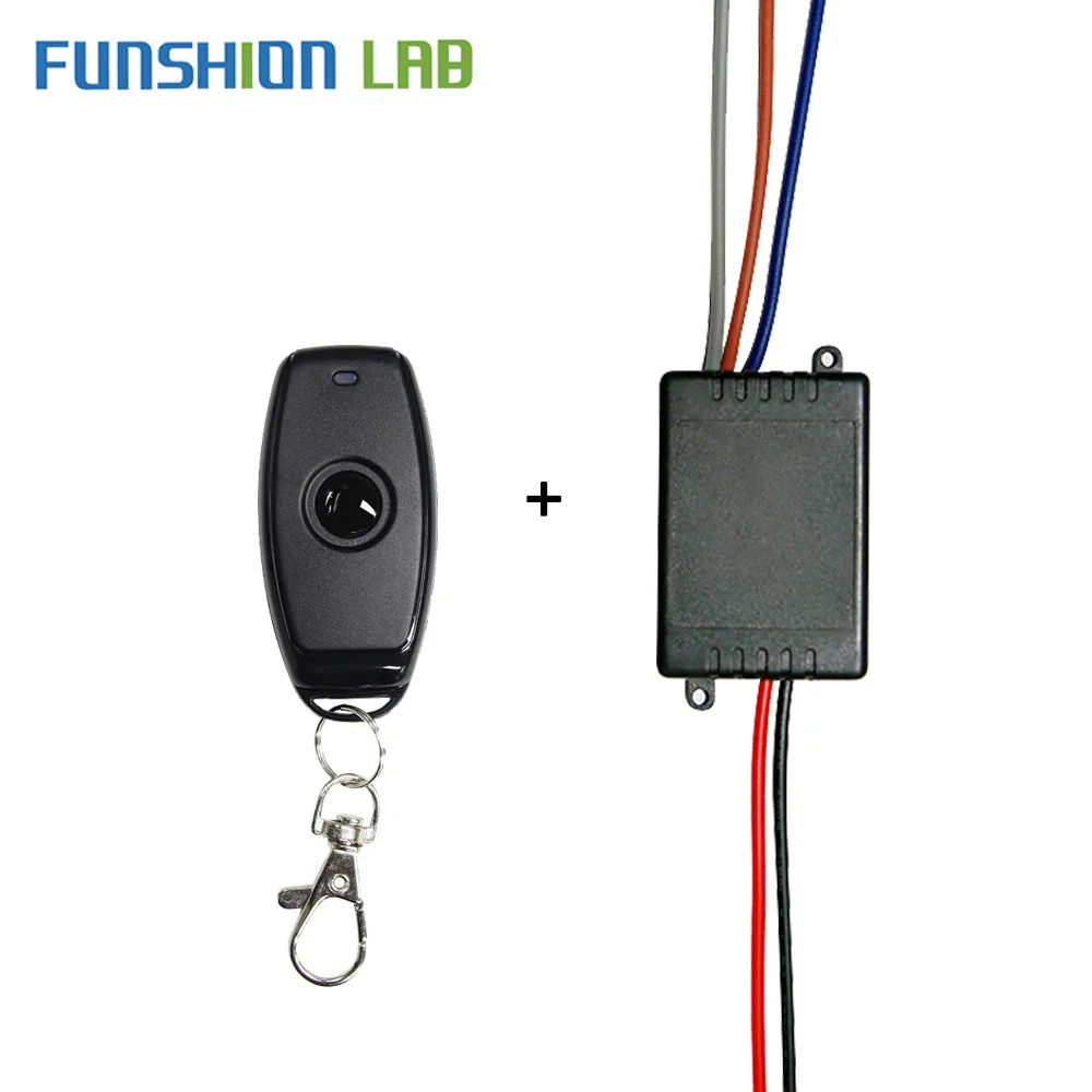 Универсальный беспроводной пульт дистанционного управления FUNSHION 433 мгц 12 в 24