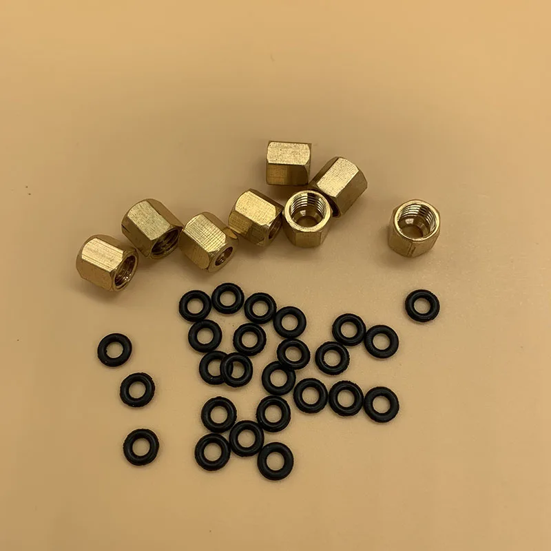 20 шт. DX4 DX5 чернильный демпфер для печатной головки разъем Медная гайка с винтом