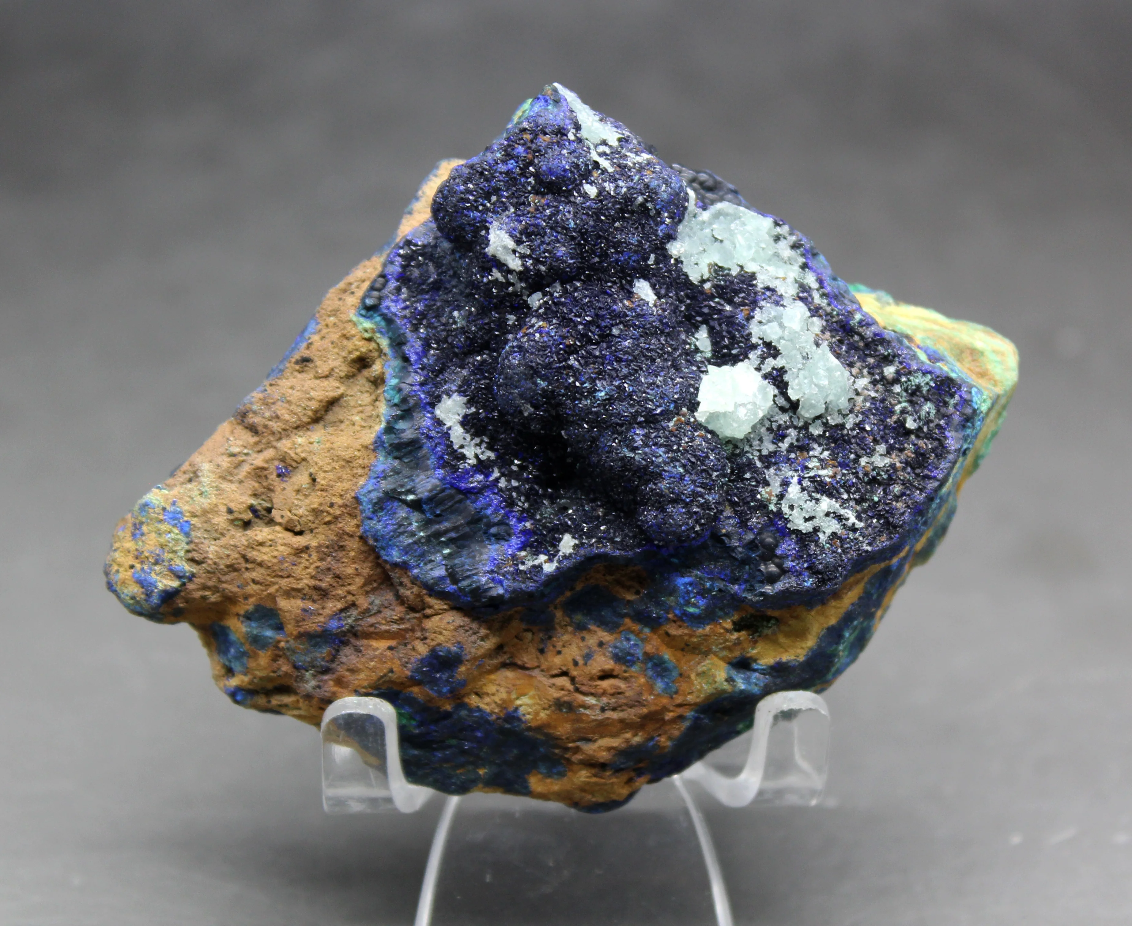 166 г натуральный Азурит и малахит симбиотический минерал хрустальные образцы