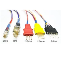 iprog plus programmer cable 5 probes adapters easily work without soldering for xprogiprog in circuit ecu hight quality