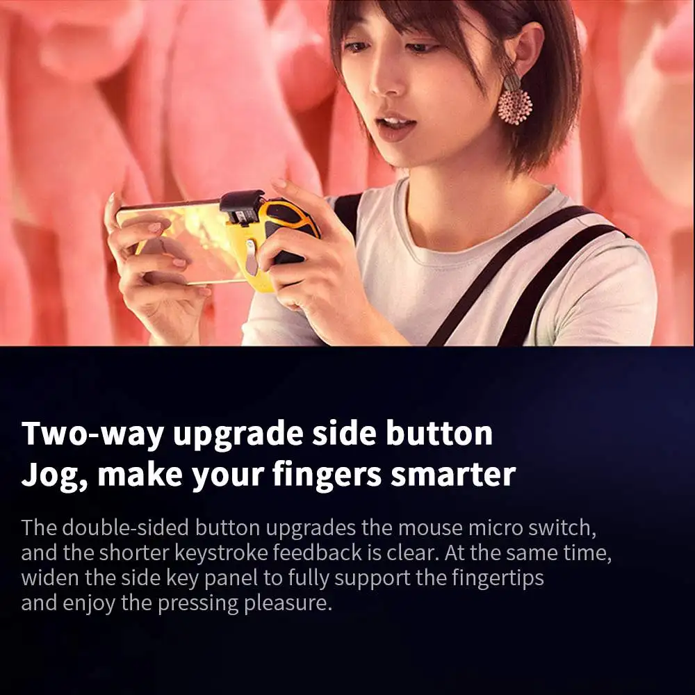 

Flydigi One-handed Bluetooth Gamepad Wasp 2 Bluetooth Controller Wireless Mobile Game Controller Pubg Call of Duty Gamepad