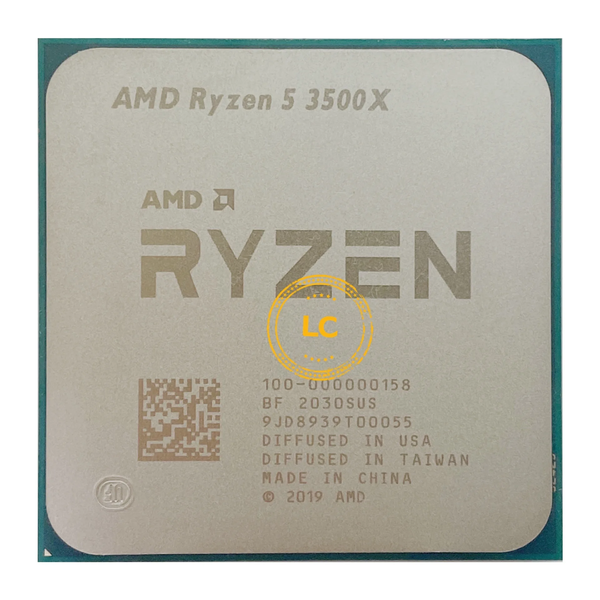[해외] AMD 라이젠 5 3500X CPU 프로세서  3.6 GHz 6 코어 6 스레드 7NM 65W L3 = 32M 100-000000158 소켓 AM4
