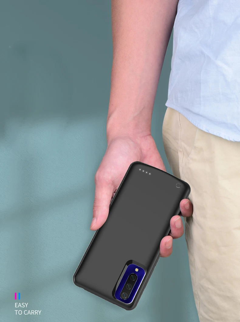 Высококачественный чехол для внешнего аккумулятора 6500 мАч Xiaomi Mi 9 Pro|Чехлы с