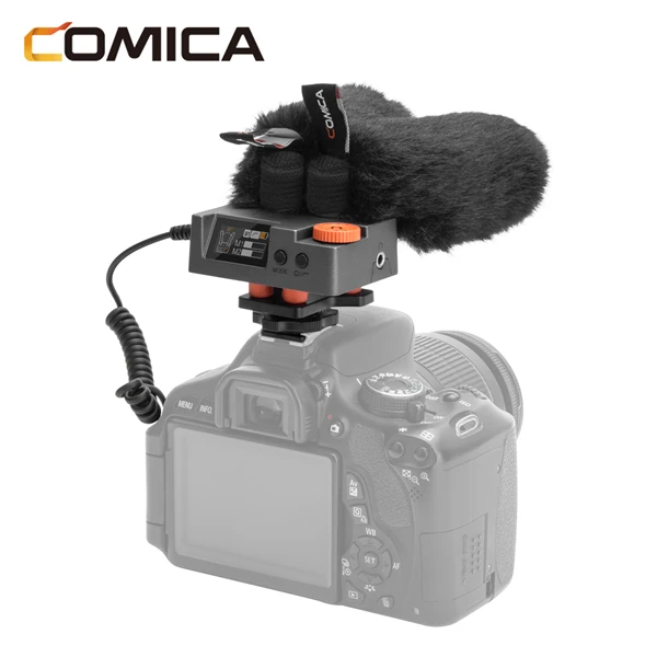 Микрофон COMICA Traxshot SLR микрофон для интервью с одной камерой радио внешний записи