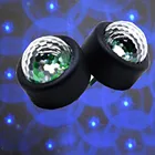 Автомобильная светодиодсветодиодный атмосферная лампа, Автомобильный USB светильник ильник с голосовым управлением, украшение для диджея, музыка, светильник