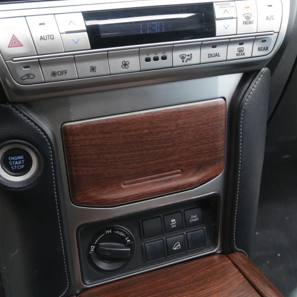 Карманго для Toyota Land Cruiser Prado 150 Автомобильная центральная консоль коробка для хранения панель Крышка рамка наклейка колодка для отделки аксессуар