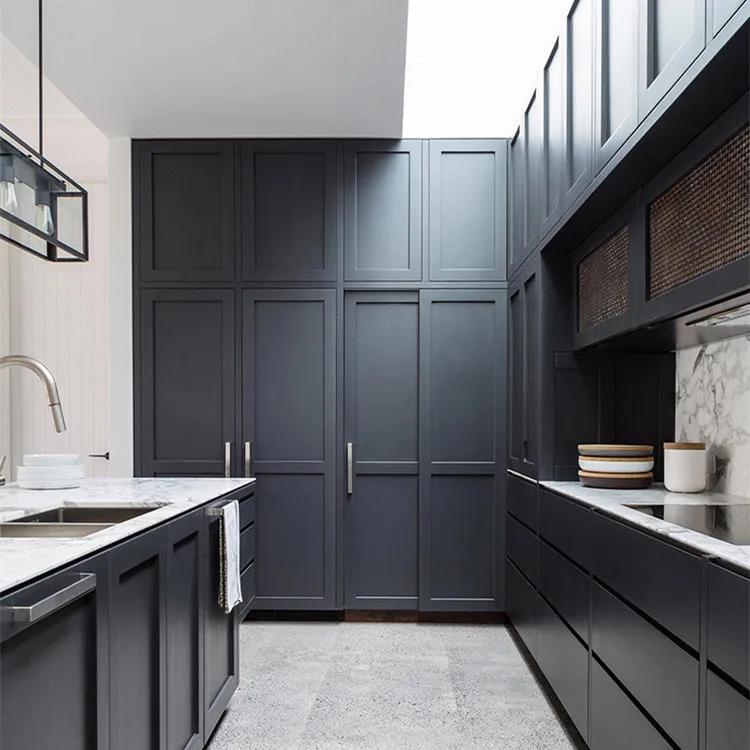 Кухонные шкафы HPL хорошего качества от китайского производителя ламинированные