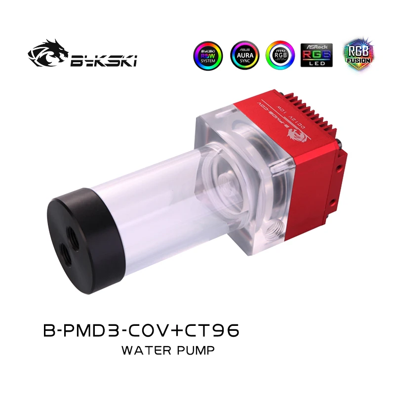 Bykski B PMD3 COV + CT66/96 PWM DDC насосы с резервуаром максимальный расход 600 л/ч Максимальный