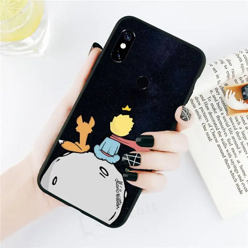 

Lovely The Little Prince cartoon Phone Case For Xiaomi Redmi note 7 8 9 t k30 max3 9 s 10 pro lite