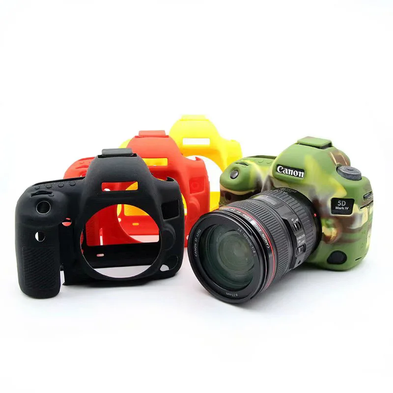 Мягкий силиконовый защитный чехол для камеры Canon Eos 5D4 5D3 5Ds 5Dsr 6D 6D2 EOS R RP 5D Mark III IV II EOSR