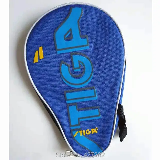 blue Stiga ракетки для настольного тенниса чехол Тыква ракетка Спортивная pingpong весла большая буква Настольный Теннис Сумка - Цвет: blue