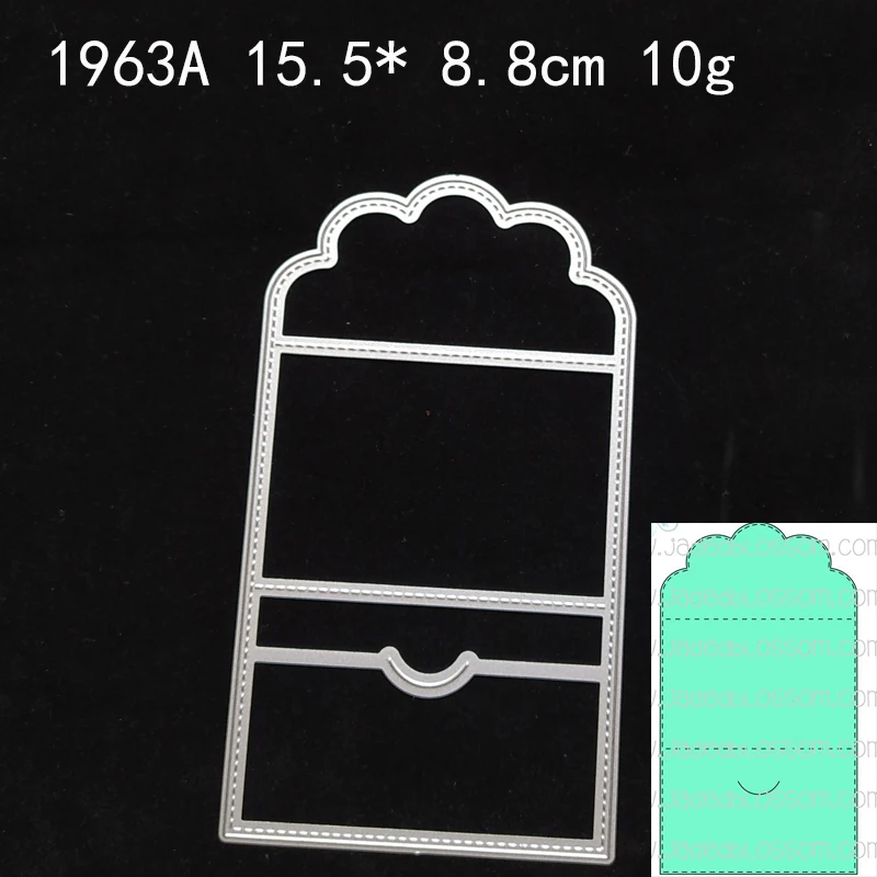 

Metal cutting dies Folding Gift Card cut mold card Scrapbook paper craft knife mould blade punch stencils