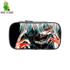Аниме Токийский Гуль косметичка Kaneki Кен Печатный чехол карандаш большой емкости школьные принадлежности Сумочка для косметики сумки детский лучший подарок