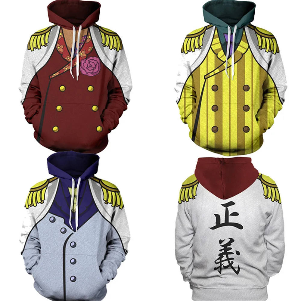 cosplay Luffy Tops Anime One Piece Hoodies 3D Print Pullover Monkey Ace Sabo Shanks Battle Boy Funny Sweatshirts | Тематическая