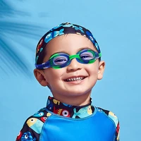 jsjm 2022 new children swimming goggles anti fog anti leakage uv protector soft silicone waterproof swim glasses eyewere for kid