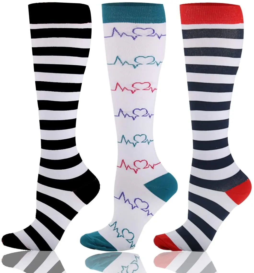 

Unisex Elastic Outdoor Compression Stockings Women Breathable Fitness Compress Sport Socks Camping Soccer Stocking Protect Feet