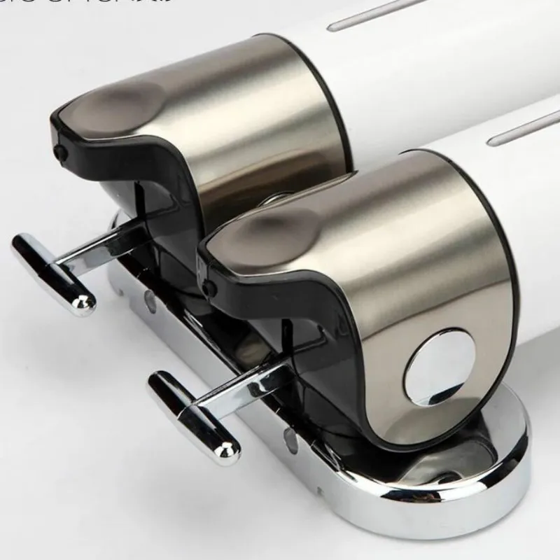 

Punch-free Disinfection Plastic Hotel Shower Gel Box Hand Sanitizer Press Bottle Wall-mounted Shampoo Soap Dispenser Hot G8308