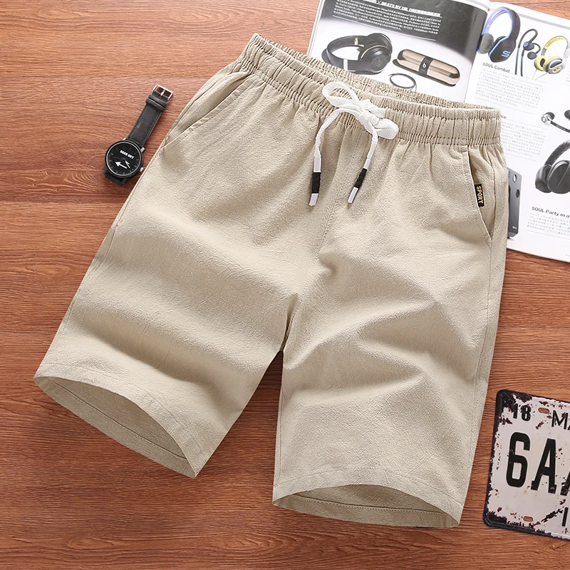 Pantalones cortos informales para hombre de 2020 pantalones cómodos algodón alta calidad ropa calle hombr | Мужская одежда