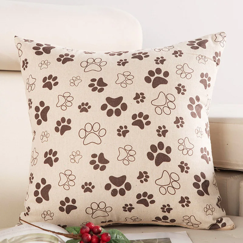 Скандинавский минималистичный Креативный дизайн льняная декоративная подушка