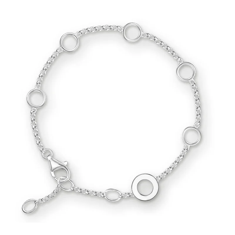 Браслеты цепочки из серебра 925 пробы с Шармами|Цепочки и браслеты| |