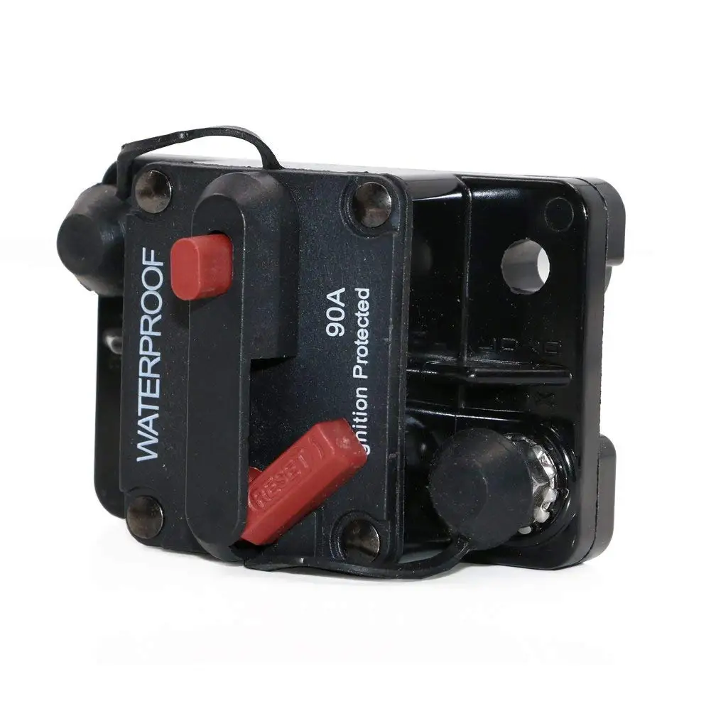 90A Водонепроницаемый автомат защити цепи держатель предохранителя с ручным