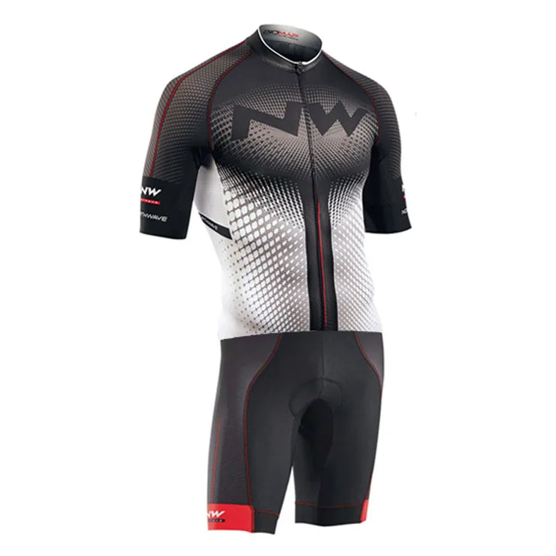 Мужской Pro NW команда триатлонный костюм велосипедная одежда Skinsuit комбинезон