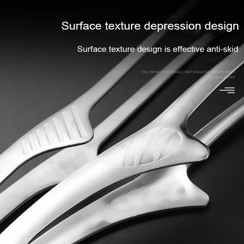 Щипцы для еды барбекю корейские зажимы гриль из нержавеющей стали щипцы готовки