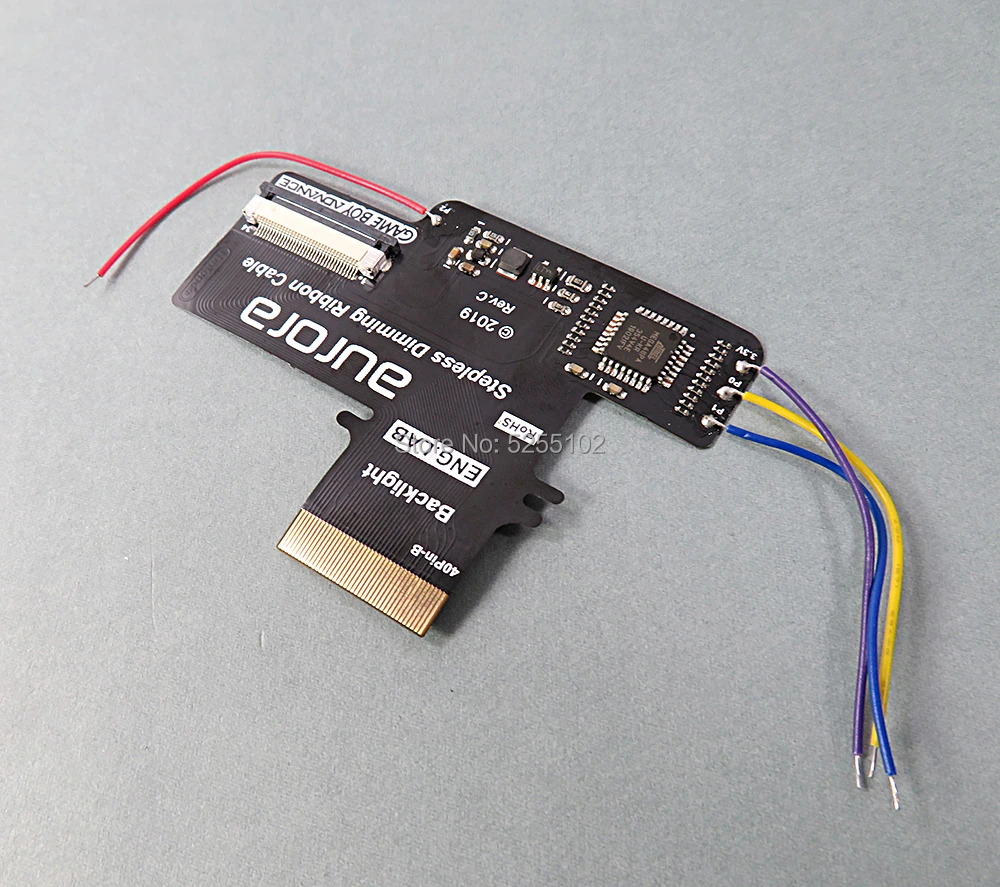 Набор для подсветки ЖК-кабеля GBA 40pin 32pin Плетеный адаптер экрана кабель игровой