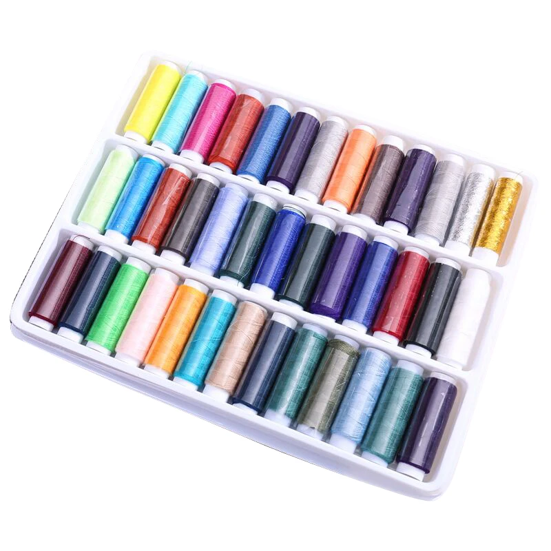 

39 color household large sewing box set sewing and mending sewing bag set sewing thread set