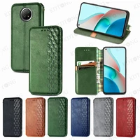 luxury flip leather woven pattern case for xiaomi redmi note 9 pro max invisible kickstand full cover simple fashion phone cases