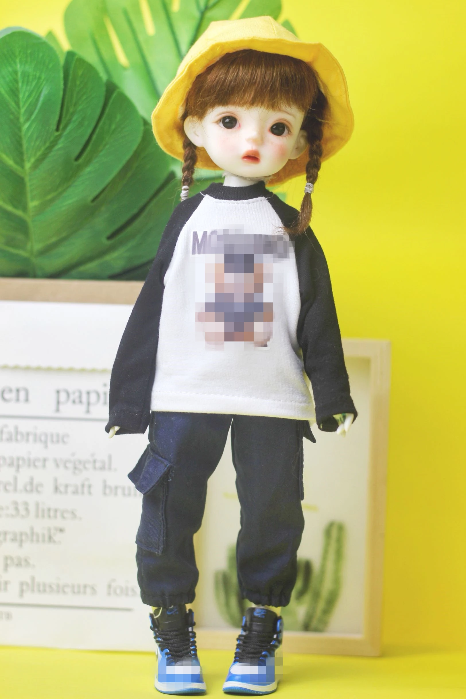 

Одежда для кукол BJD подходит для штанов 1-6 размеров с аксессуарами для кукол на каждый день