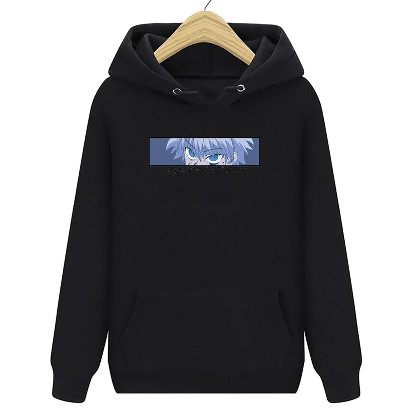 

Hunter X Hunter Harajuku Hisoka Oversized Sweatshirt Anime Hoodie Hoodies Clothing Pink Streetwear Autumn Clothes Women Unisex