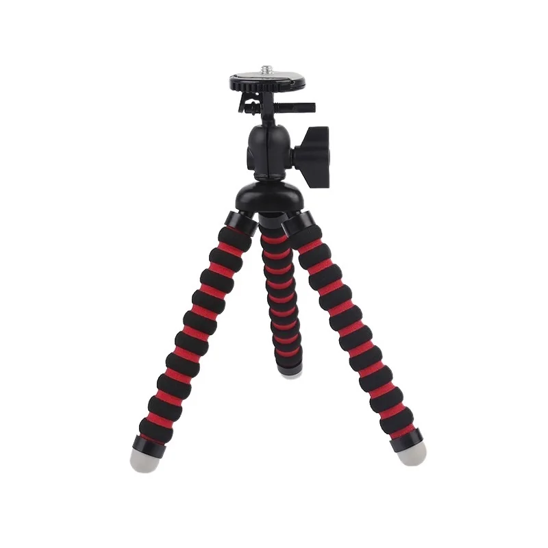 

New sponge eight jaw tripod SLR camera universal tripod network red live mobile phone bracket