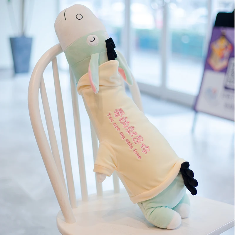 70-120 см Оригинальный серый плюшевый Ослик игрушка кавайные вещи животные подушка