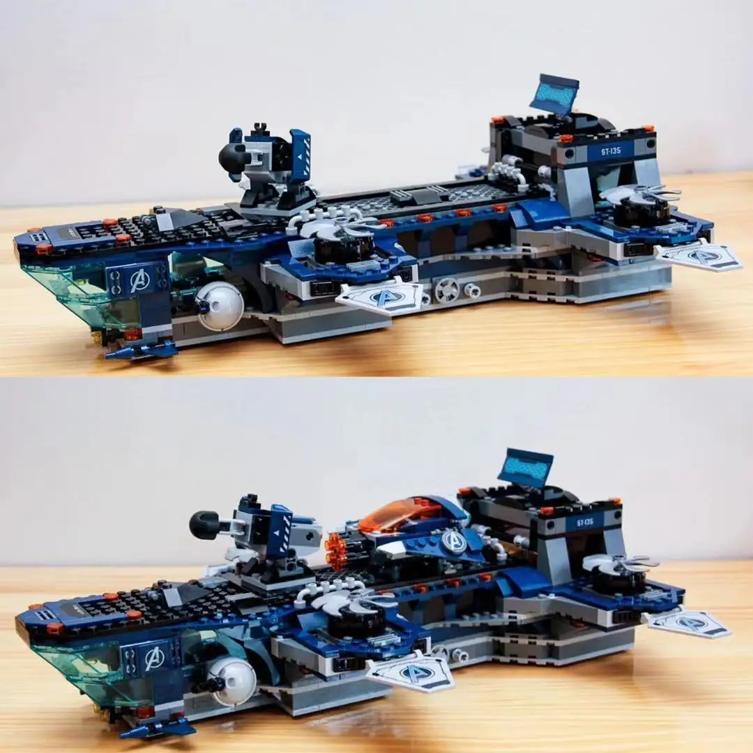 

11559 серия фильмов сборные строительные блоки кирпичи игрушки Обучающие игрушки 76153 рождественские подарки для детей детская игрушка