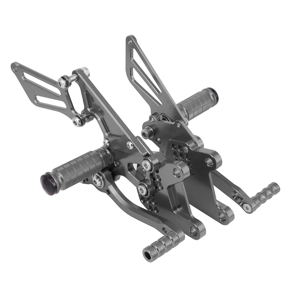 Мотоцикл с ЧПУ Регулируемый заготовка подножки подножек педали для Kawasaki ZX-10R ZX 10R