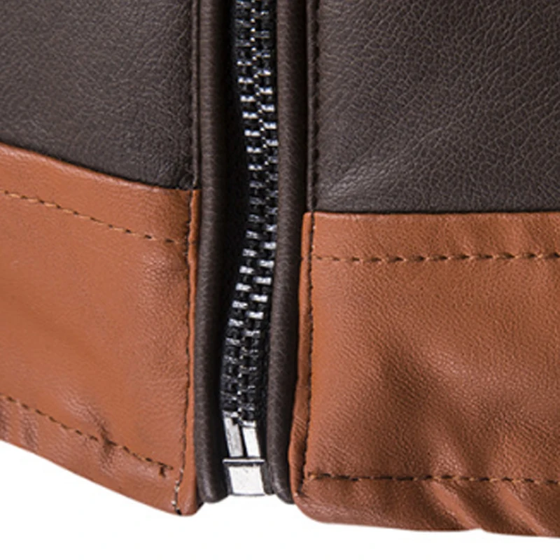 Мужская зимняя куртка из натуральной кожи с мехом размеры до 5XL | одежда