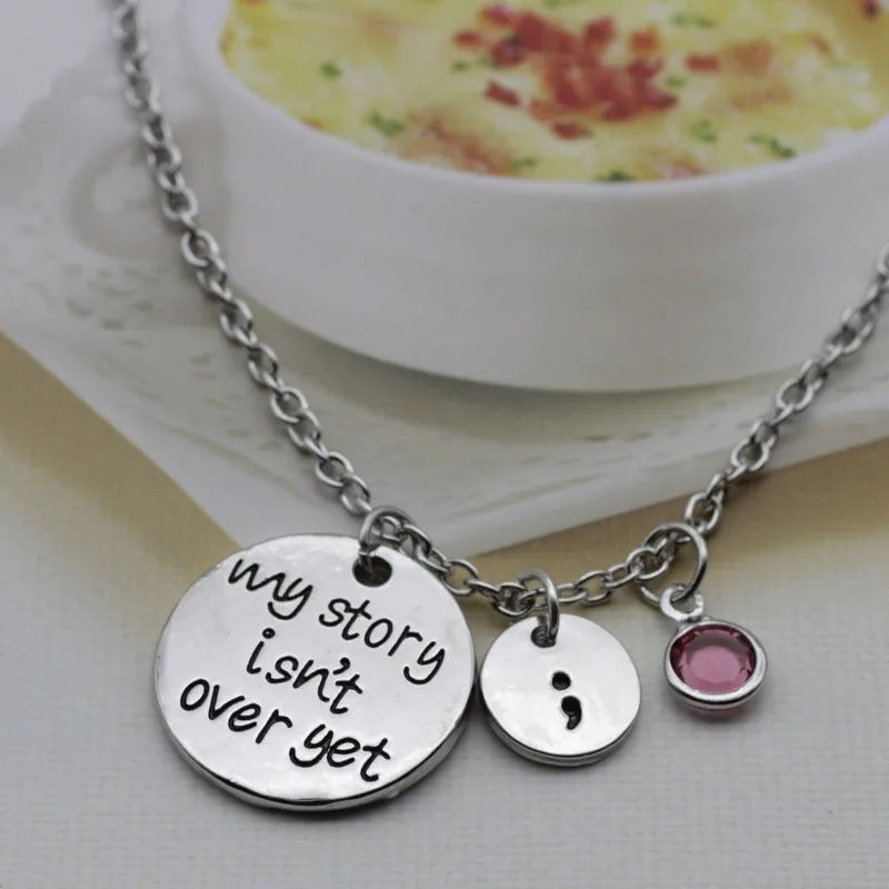 Ожерелье ручной работы моя история еще не закончена|Ожерелья с подвеской| |