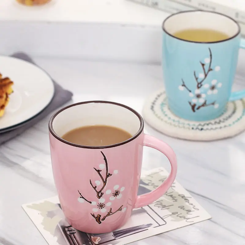 4/6 шт. керамическая кружка для кофе и завтрака | Дом сад