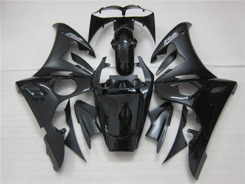 Черный(gloosy/matte) части тела R6 для YAMAHA r6 Обтекатели наборы 03 04 05 YZF R6 2003 2004 2005 пользовательские Обтекатели наборы+ 7 подарков