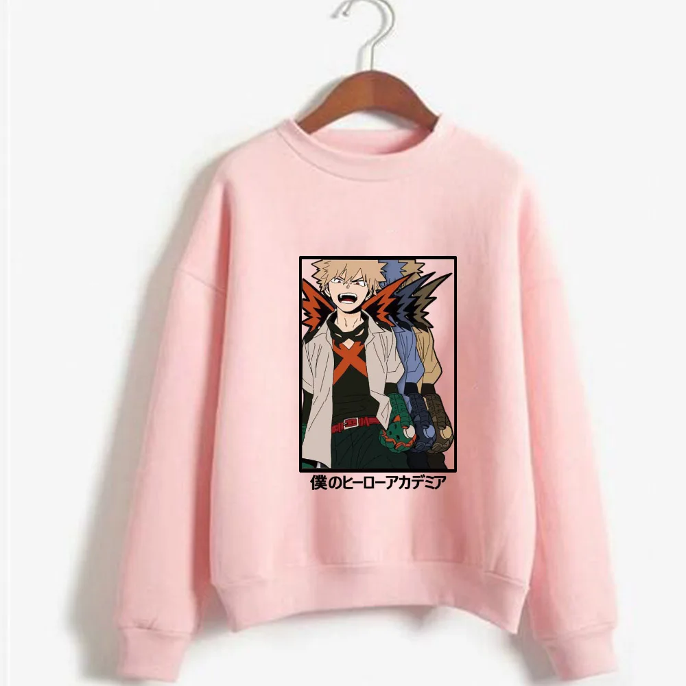 

My Hero Academia Hot Anime Casual Hoodie Round Neck Loose Cloth