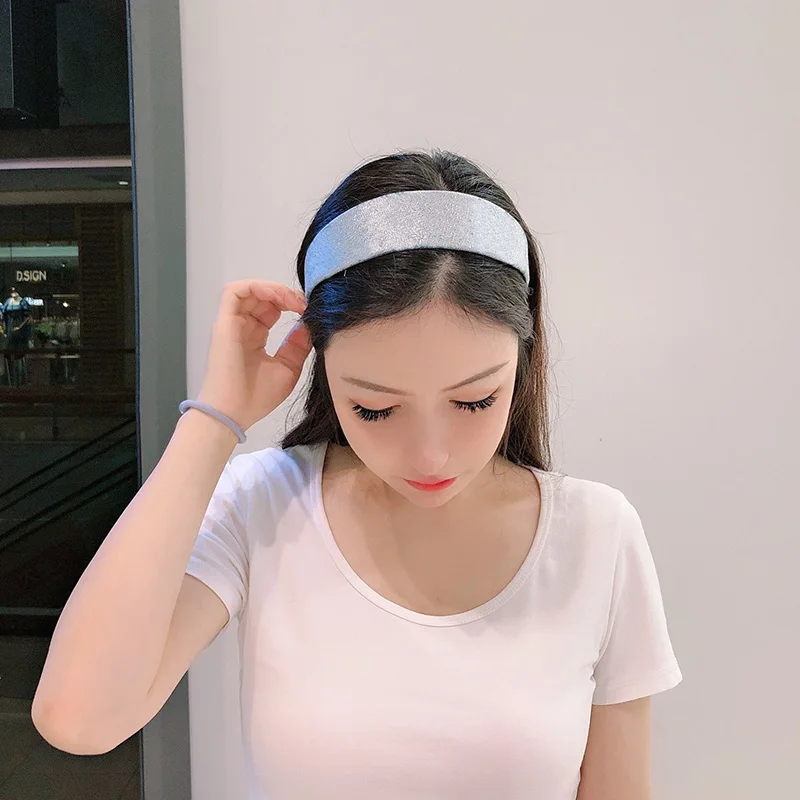 

Luxury Brand GG Print Silk Headbands Vintage Cross Knot Elastic Hairbands Bandanas Girls Hair Bands Hair Accessories WJ10035