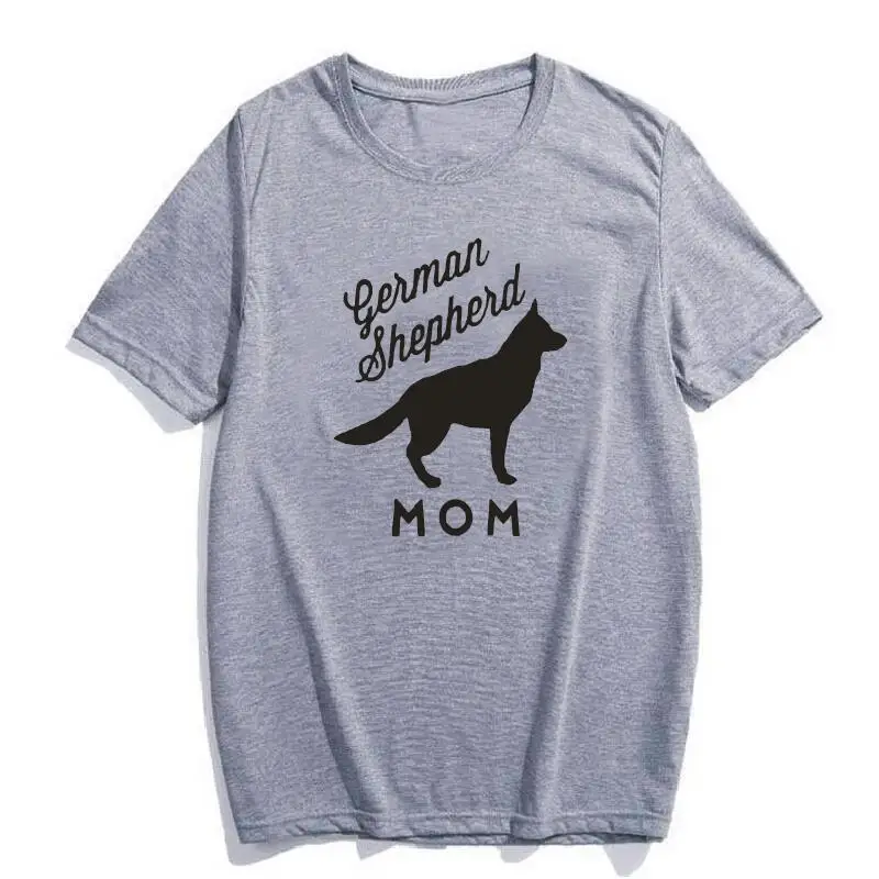 Women T Shirt German Shepherd Mom Dog Harajuku T-shirt Tops Casual Short Sleeve Tee Femme Plus Size Camiseta Mujer | Женская одежда